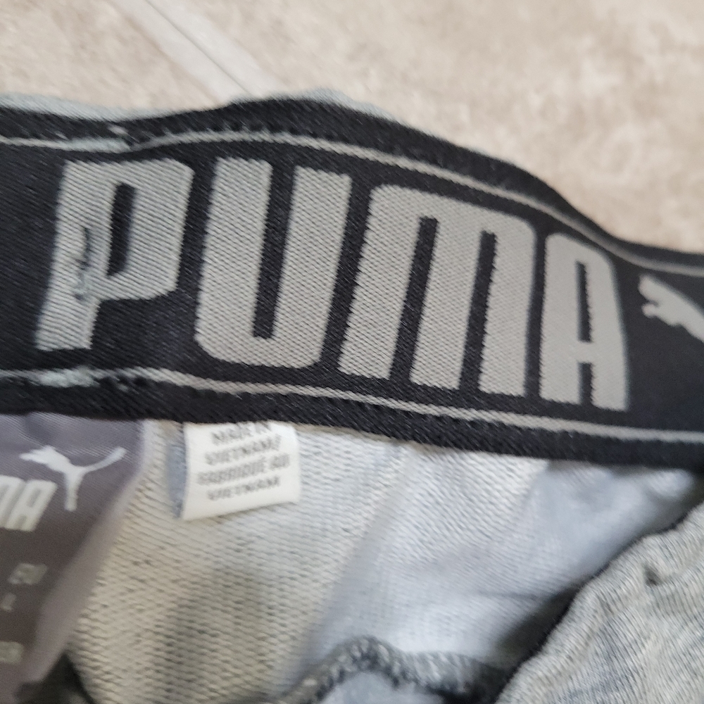 NEW Puma Mens L Training Pants Athletic Grey - Picture 7 of 11